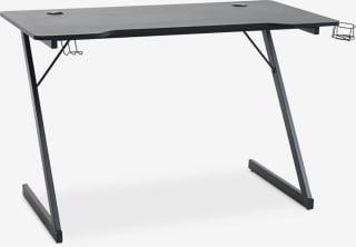 Escritorio gaming HALSTED 60x120 por 42,50€ en JYSK