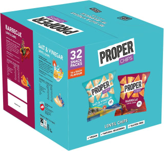 PROPER Multipack Box (32 x 14g) Barbecue & Salt & Vinegar for £6.19 at Amazon