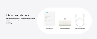 Anker Nano Powerbank 5.000mAh (22,5W) voor €21,98 bij Amazon