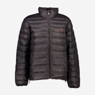 Polo Ralph Lauren Black Embroidered Logo Puffer Jacket for £99.99 at TK Maxx