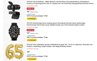 Diverse top deals voor €4,49 bij Amazon