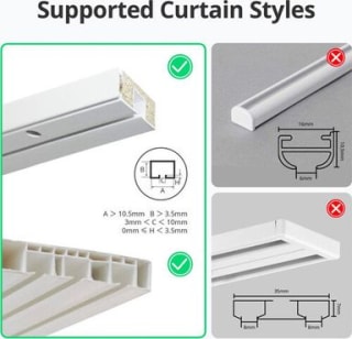 SwitchBot Curtain U-Rail 3 Gordijnsysteem voor €47,95 bij iBOOD