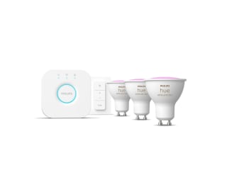 Philips Hue White and Color Ambiance starterkit voor €113,99 bij Philips Hue