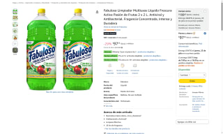 Limpiador Multiusos Fabuloso Pasión de Frutas por $61 | Oferta Amazon
