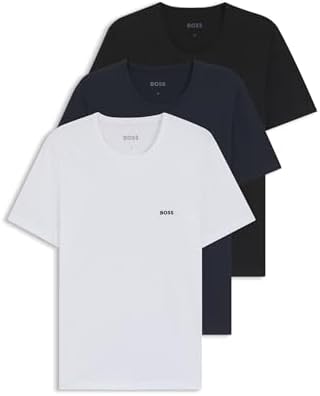 BOSS T-Shirt Rn 3p Classic (3-pack) voor €30,95 bij Amazon