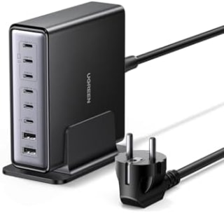 UGREEN USB C charger 200W (8 poorten) voor €53,16 bij Amazon