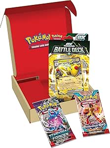 Pokémon TCG Ampharos ex Battle Deck & Booster Bundle for £15.99 (Prime Day Deal