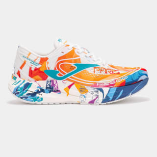 Zapatillas running R.2000 26 20km De París unisex blanco naranja por 64,80€ en Joma