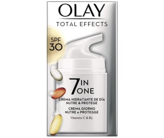 Olay Total Effects 7en1 con SPF 30 50ml x2 por 17,51€ 70% en 1 al comprar 2