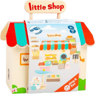Small Foot Houten 15-delig speelwinkel poppenhuisset voor €9,39 bij Bol