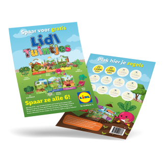 Gratis Lidl Tuintje bij volle spaarkaart van Lidl