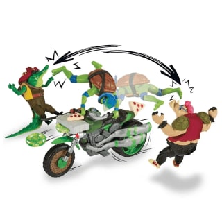 Vehículo TMNT Movie con figura por 9,60€