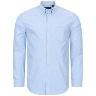 BEN SHERMAN Oxford camisa de hombre 0077857-SKY por 16,99€ en Deporte-Outlet