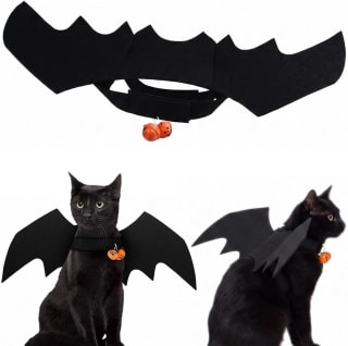 UXEWKL Disfraz Murciélago Halloween para Perros y Gatos por 5,99€ en Amazon