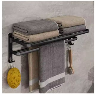 Soporte toallas plegable aluminio 50cm por 8.89€