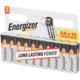 Pilas alcalinas Energizer AA (10 unidades) por 1,99€ en Action