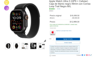 Apple Watch Ultra 2 GPS por $12,999 | Oferta Costco