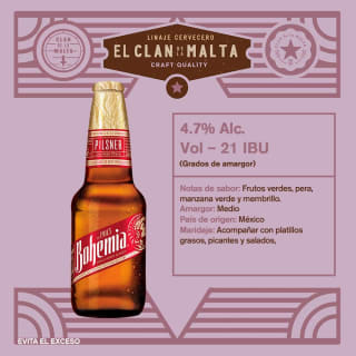 Heineken Bohemia Pilsner (24 x 355 ml) por $304 en Amazon