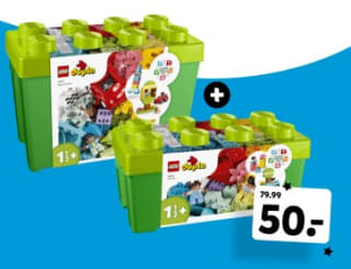 LEGO DUPLO 10913 + 10914 value pack voor €50 bij Intertoys