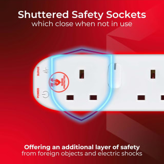 Masterplug Four Socket Extension Lead for £6.65 at Amazon
