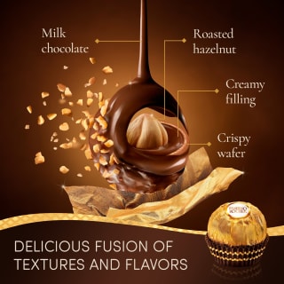 Ferrero Rocher Boxed Chocolates 24 Pieces 300g for £6.50 at Tesco