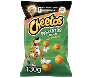 Cheetos Pelotazos snack sabor a queso 130gr por 0,95€
