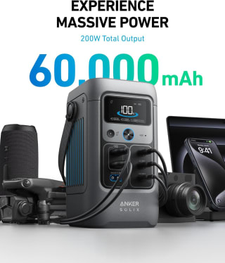 Anker SOLIX C200 DC 192Wh power bank station for £139 at Amazon