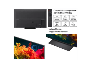 TV QNED Mini LED 65" - LG 65QNED81B6A, UHD 4K por 551.65€ en MediaMarkt