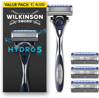Wilkinson Sword Hydro 5 (manche + 4 recharges) pour 8,27€ chez Amazon