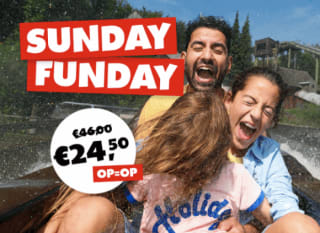 Walibi Sunday Funday Tickets voor €24,50