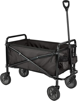 Amazon Basics Chariot d’extérieur pliable pour jardinage pour 36,09€ chez Amazon