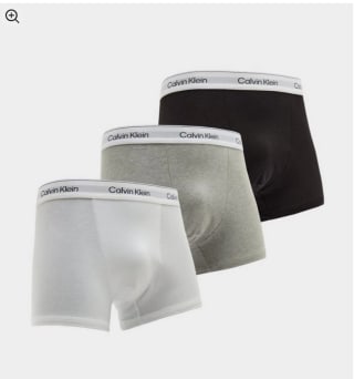 Lot de 3 boxers Relaxed Calvin Klein Underwear à 45€