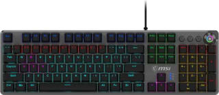 MSI FORGE GK310 Red Game toetsenbord voor €29,99 bij Bol