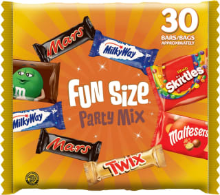 Mars Mixed Sweets Chocolate 30 Count (540 g) for £6 at Amazon