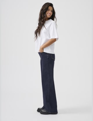 ONLY dames Onlmadisonblush wide leg jeans voor €23,79 bij Amazon