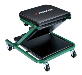 PARKSIDE Camilla de mecánico y taburete de taller por 17.99€
