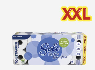 Solo 3-laags toiletpapier voor €6,49 bij de Aldi