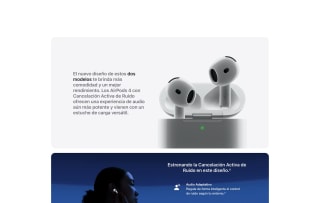 Apple AirPods 4 por $1,899 en Amazon con Kueski