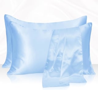 Fundas de Almohada de Satén VIOPY King Size $99 | Oferta Amazon
