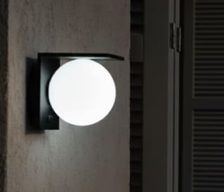Lumisky BOLLY WALL - Lámpara de pared solar con sensor de movimiento (14 cm) 33.98€