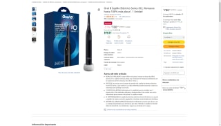 Oral B Cepillo Eléctrico Series iO2 por $780 | Oferta Amazon