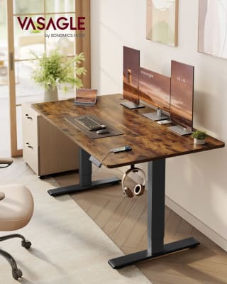 VASAGLE sta-bureau 160 x 80 cm voor € 86,99 bij Songmics