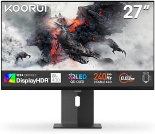KOORUI S2721XO 27 pouces QD‑OLED pour 319,99€ chez Amazon