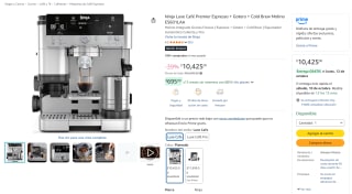 Ninja Luxe Café Premier Espresso + Gotero + Cold Brew ES601LAA por $10,425 en Amazon