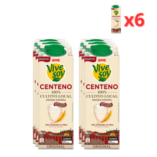 ViveSoy Centeno Original 1L x 6 unidades por 1.99€