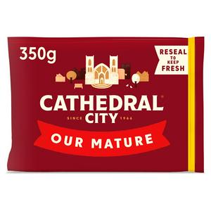 Cathedral City Mature Cheddar Cheese 350g for £3.75 at Sainsbury's