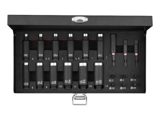PARKSIDE PERFORMANCE Jeu de douilles à choc 1/4" 21 pcs PSS 21 A1 à 12,99€ chez Lidl