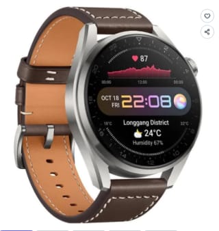 Montre connectée HUAWEI Watch 3 Pro - Edition Classic Marron à 478,83€