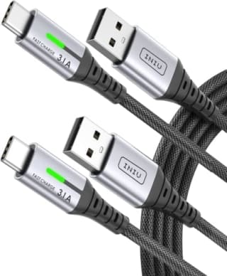 INIU USB C Charger Cable, 2m+2m for £3.67 at Amazon