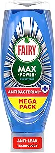 4 x Fairy Max Power Antibacterial Washing Up Liquid 730ml – £9.45 S&S